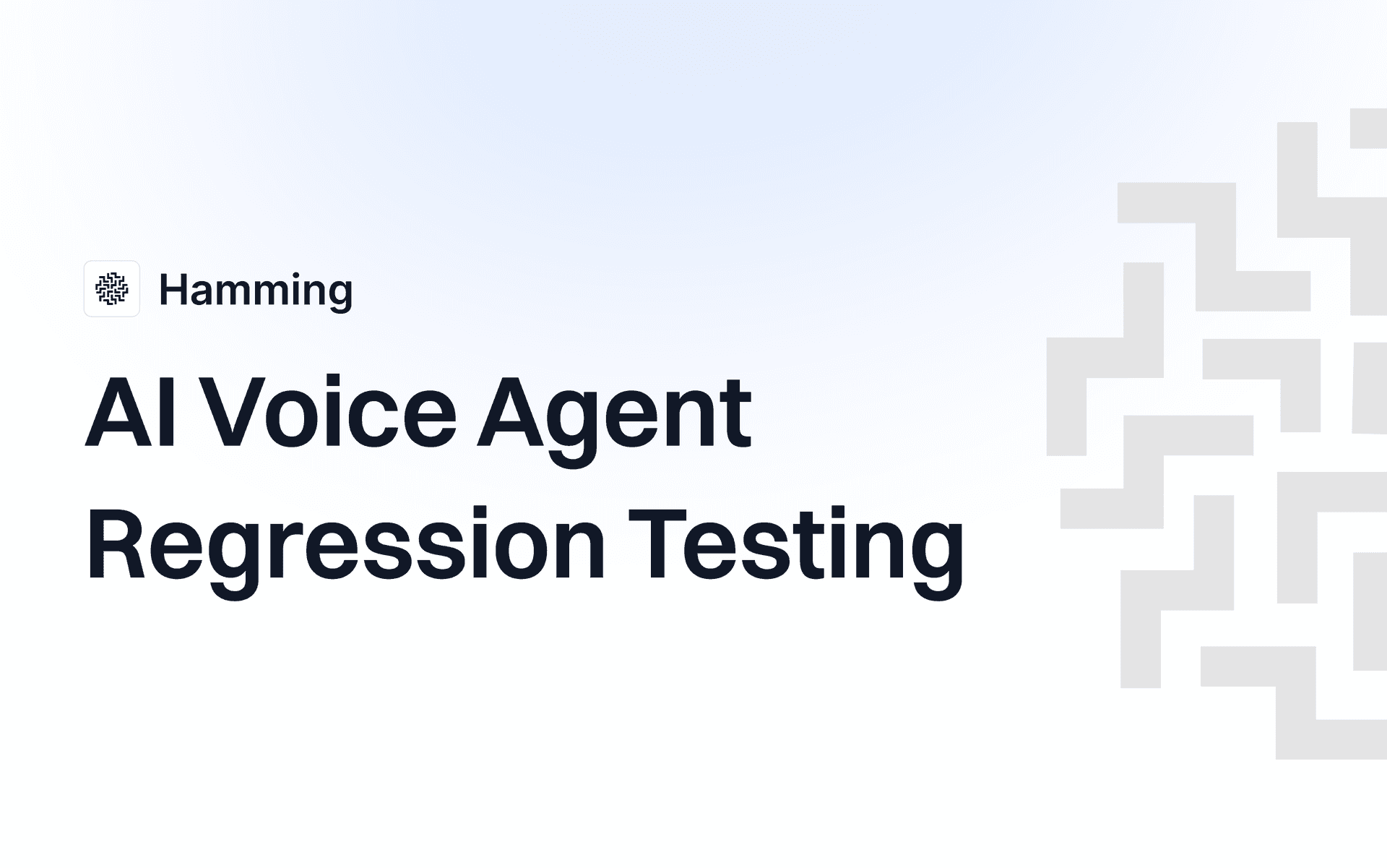 AI Voice Agent Regression Testing