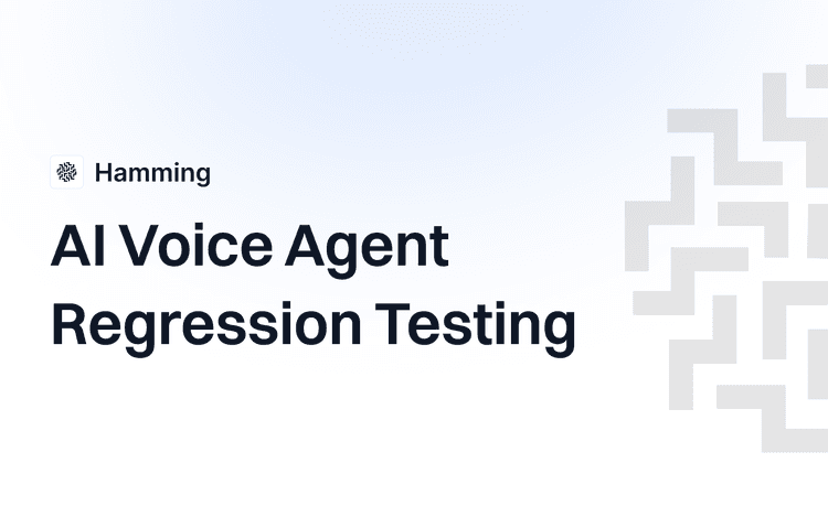 AI Voice Agent Regression Testing