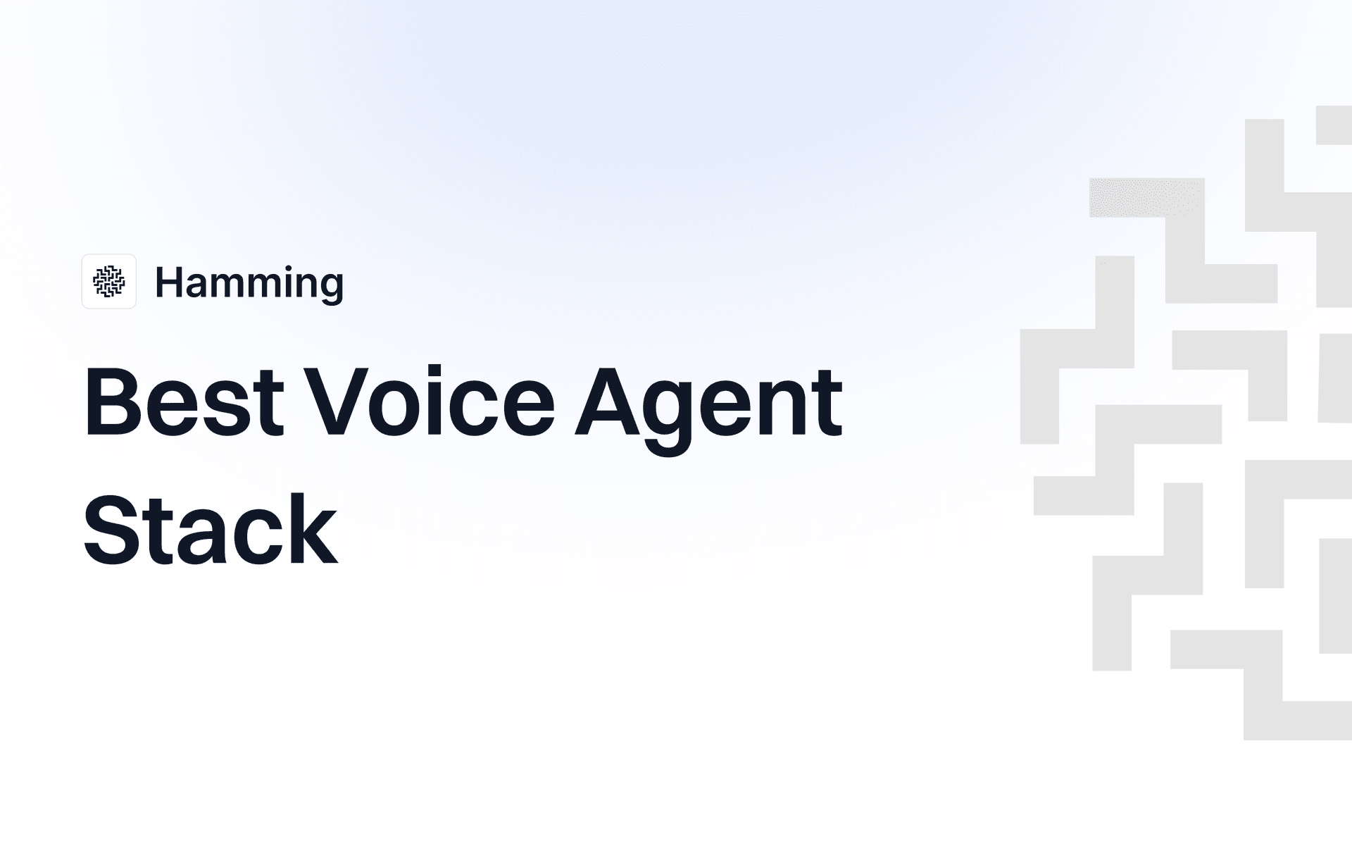 Guide to Choosing the Right Voice Agent Stack