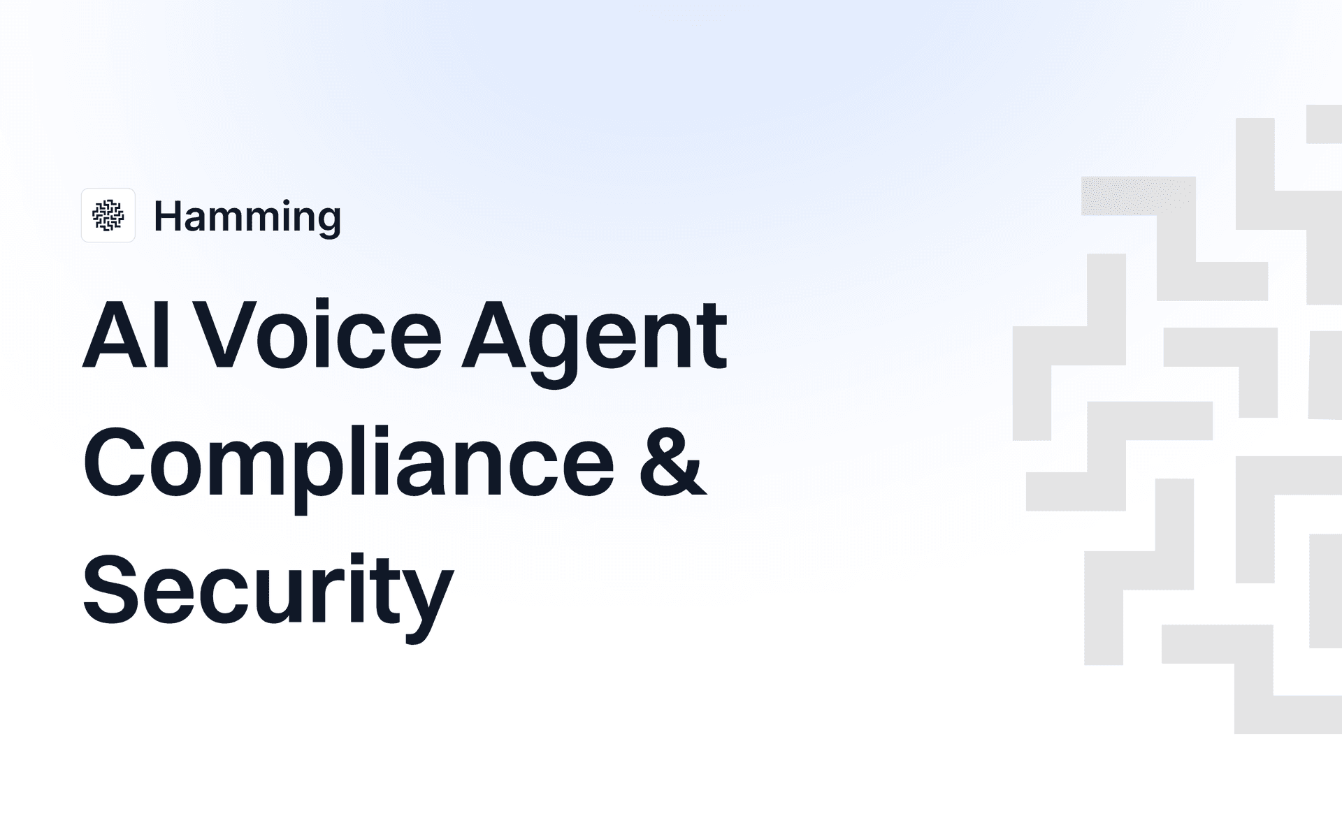 AI Voice Agent Compliance & Security