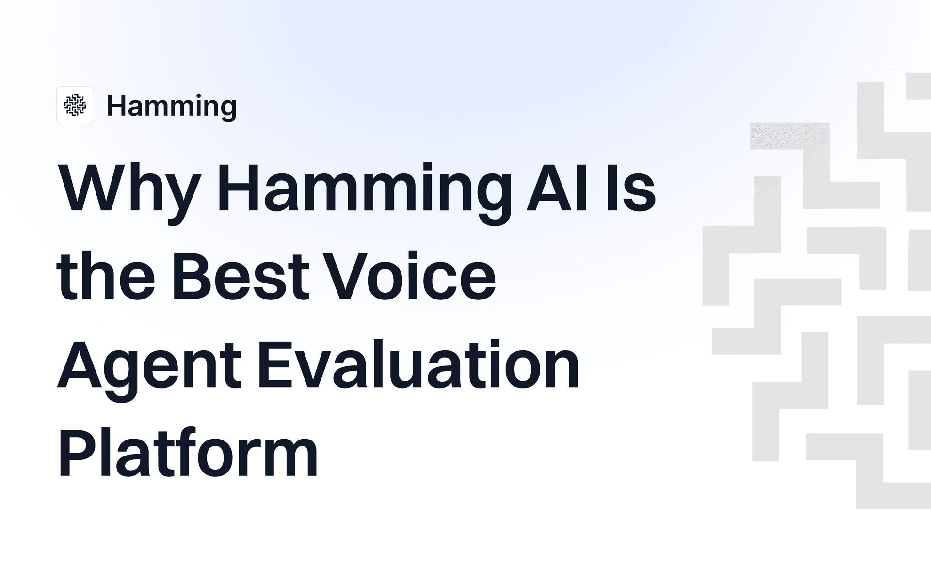Why Hamming AI Is the Best Voice Agent Evaluation Platform
